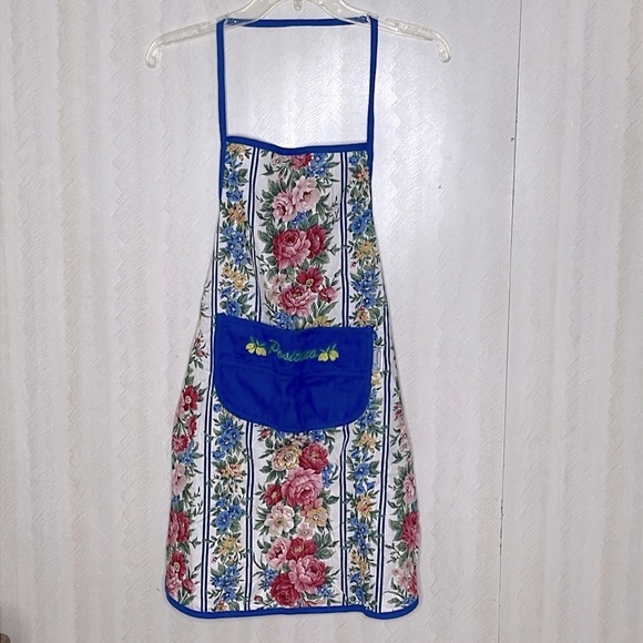 🆕 POSITANO AWESOME APRON Floral Edition FROM ITALY - Picture 2 of 3
